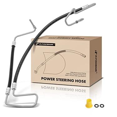 Imagem de Conjunto de mangueira de pressão A-Premium para direção hidráulica compatível com Jeep Liberty 2008-2012 e Dodge Nitro 2007-2011, 3,7L, bomba para engrenagem/pinhão de cremalheira, substitui