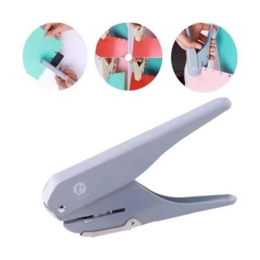 Imagem de Perfurador Cogumelo P/ Caderno Inteligente 1 Furo 10 Folhas - Motivate