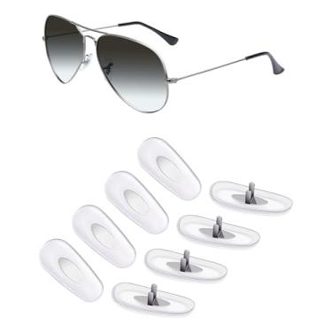 Imagem de Mryok 4 pares de nariz de reposição para RayBan RB3721