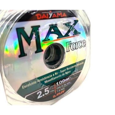 Imagem de Linha Pesca Monofilamento Maruri Max Force 0,23mm 100m 7kg
