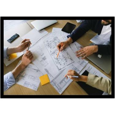 Imagem de Quadro Decorativo Contabilidade Administração Marketing Economia Diret