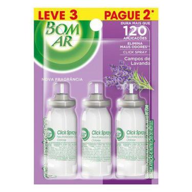 Imagem de Neutralizador Odores Campos Lavanda k Spray Bom Ar Blister 12Ml Refil 