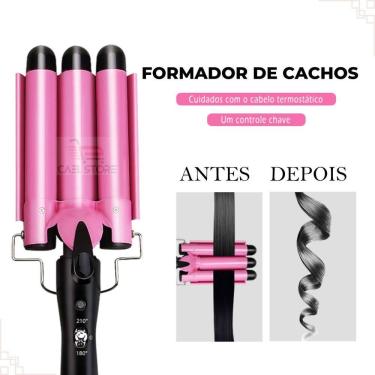 Imagem de Modelador De Cachos Ondulador Cacheador Modeladora D Cabelos