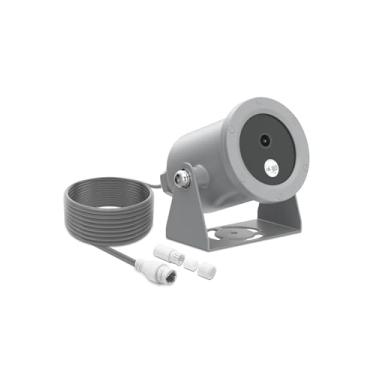 Imagem de LINOVISION Câmera subaquática 4K Ultra HD com revestimento anticorrosão, câmera de rede POE com GUI Web intuitiva e aplicativo móvel, fazendas de aquicultura, aquários, barragens (cabo de 30 m)