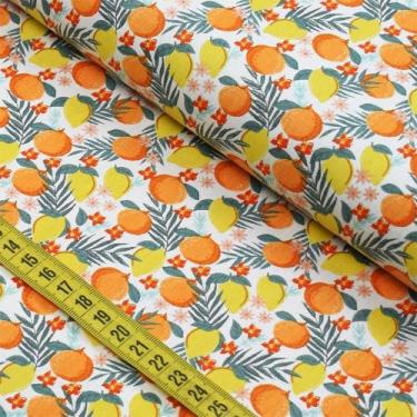 Imagem de Tecido Estampado para Patchwork - Summer Fresh : Lemons (0,50x1,40) - 