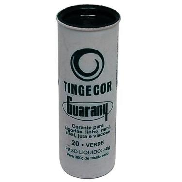 Imagem de Corante Guarany Tingecor Verde 40g
