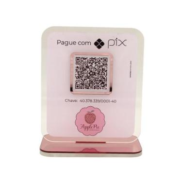 Imagem de Placa Pix QR Code Personalizada em Acrílico - Império da Impressão