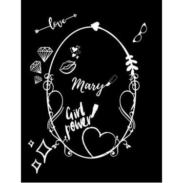 Imagem de Mary: Vintage Style Personalised Notebook/Diary/Journal For Women & Girls (110 Pages, in Lines, 8.5x11) (Names)