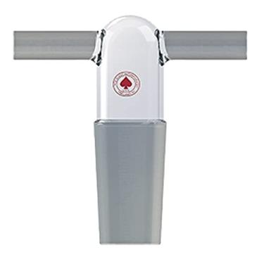 Imagem de ACE Glass Adaptador de compressão de tubo T 12737-10 com junta 24/40, arma lateral de vidro terra OD de 1/5.1 cm