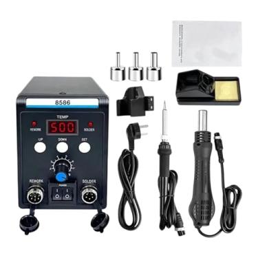 Imagem de MERIGLARE Estação de Ar Quente E Ferro de Solda com 3 Bicos para Reparo de Chip Pcb