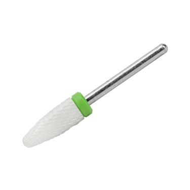 Imagem de Cabeça de Moagem Cerâmica Portátil Leve Moedor Elétrico Broca de Unhas Remodelar Cabeça de Milho Broca para Polimento de Escultura de Unhas [salão (Caixa verde de grão áspero C)