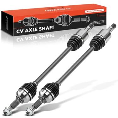 Imagem de A-Premium Par (2) Conjunto de eixo CV dianteiro compatível com Tesla Model 3 2017 2018 2019 2020 2021 2022 2023, lado do motorista e do passageiro, número de substituição 104411900D