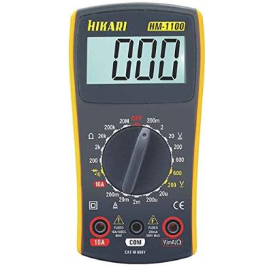 Imagem de Multímetro Digital 2000 Contagens AC/DC HM-1100 Hikari