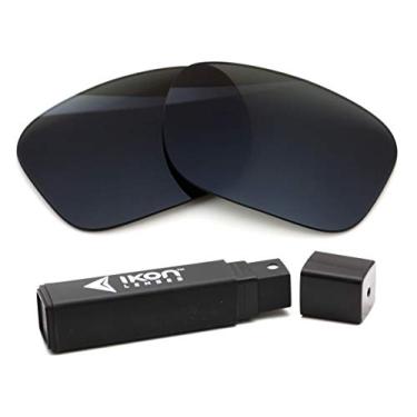 Imagem de IKON LENSES Lentes de reposição polarizadas para óculos de sol Oakley Drop Point (preto/cinza)