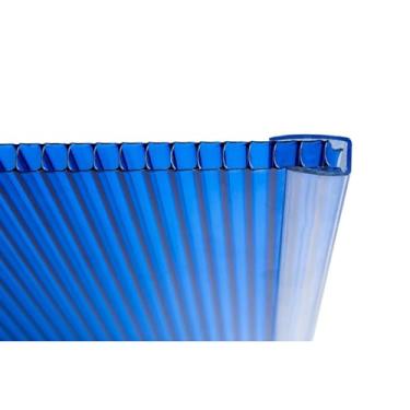 Imagem de Perfil U para Chapa de Policarbonato 4mm/6mm Comprimento 2.1m Cristal