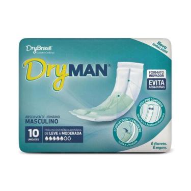Imagem de Absorvente Geriátrico Masculino Dryman C/10