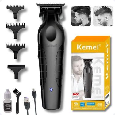 Imagem de Maquina Corte Cabelo E Acabamento Kemei Km 2299 Profissional