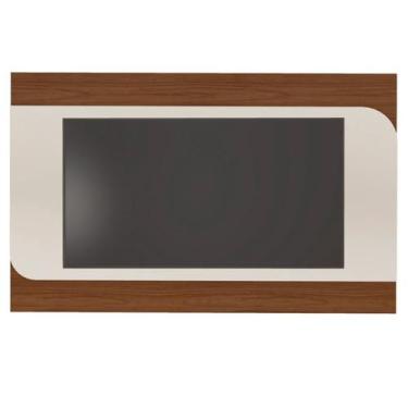 Imagem de Painel Suspenso Tv 86 Pol 220 cm 4508 Cedro Off White ARLY - Milani St