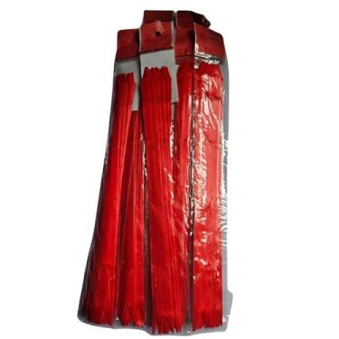 Imagem de laço fácil 12mmx20cm pacote c/280 unidades magico prata - ydh, vermelh