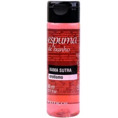 Imagem de Espuma De Banheira Hidromassagem Kama Sutra Erotismo 60ml - Feitiços