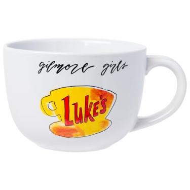 Imagem de Silver Buffalo Caneca de sopa de cerâmica Gilmore Girls Lukes Logo 680 g