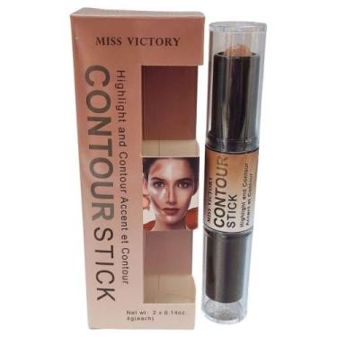 Imagem de Bastão Contorno Dupla Perfeição para Rosto Definido - Miss Victory