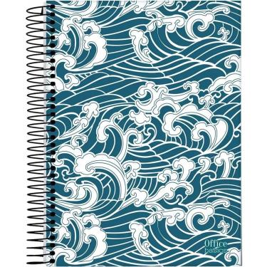 Imagem de Caderno Universitário 10 Matérias 160 Folhas Office Basics Pautado Espiral