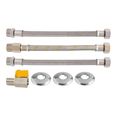 Imagem de Kit Completo De Instalação De Aquecedor A Gás Blukit