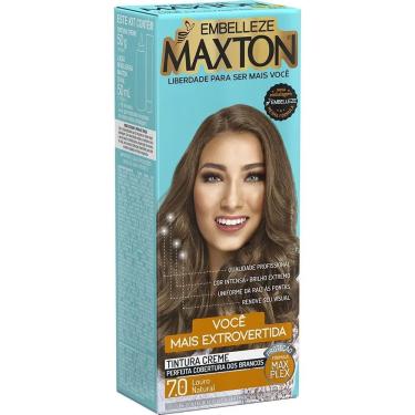 Imagem de Tinta de Cabelo Maxton Louro Natural 7.0 Eco