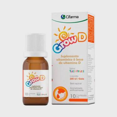 Imagem de Grow D Kids Tutti Frutti Gotas 10ml