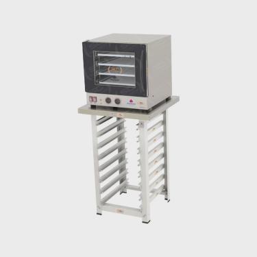 Imagem de Kit - Forno Turbo Prp-004 220v Preto + 4 Assadeiras - Progás