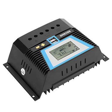 Imagem de Controlador Solar Multi Funcional 60A 12V 24V 36V 48V Controlador de Carga Solar à Prova D'água para Carregamento Eclético da Bateria