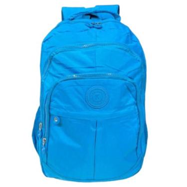 Imagem de Mochila Bolsa Escolar Adulto Juvenil Em Nylon Tactel Espaço Para Noteb