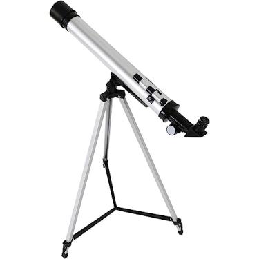 Imagem de MINJING Monóculos Telescópio Astronômico Telescópio Astronômico Observação de Estrelas de Alta Definição Alta Potência Telescópio Infantil Ferramenta de Ciência e Educação Binóculos