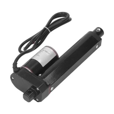 Imagem de Atuador Elétrico de 1000N, Atuador Linear de Liga de Alumínio Com Acidente Vascular Cerebral de 100 Mm, 12VDC para Cama, sofá, Levantamento Industrial (Atuador com controle