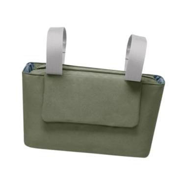 Imagem de simhoa Bolsa de carrinho de carrinho de carrinho de carrinho Bola portátil, Universal, Saco de fraldas de carrinho de bebê para lanches Limpando Copo, Verde