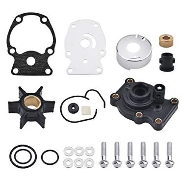 Imagem de BDFHYK Kit de reparo de impulsor de bomba de água 393630 com caixa para motores de popa Johnson Evinrude, 2 tempos (20, 25, 30, 35 Hp), substitui 393630, 0393630, Sierra 18-3382