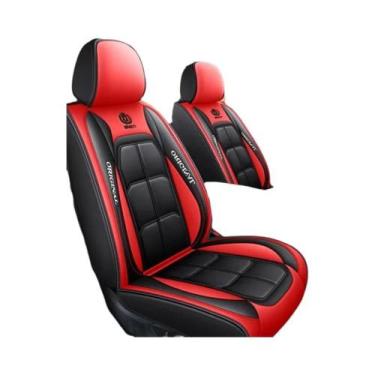 Imagem de Capa de Assento de Carro Universal em Couro - Respirável e Resistente 