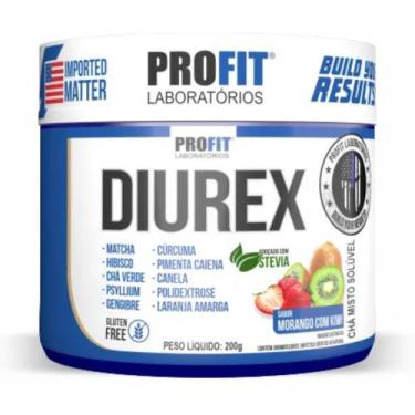 Imagem de Diurex Chá Profit Laboratórios 200g com Sabores, Morango com Kiwi