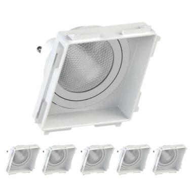 Imagem de 6 Spot Embutido Recuado no Frame PAR30 E27 - Save Energy