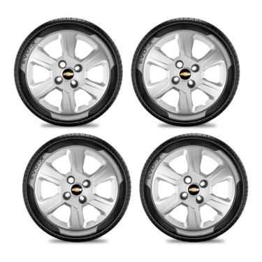Imagem de Calota Jogo 4 Pçs Aro 14 Onix Corsa Celta Prisma Meriva