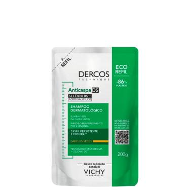 Imagem de Vichy Dercos DS Cabelos Secos Refil - Shampoo Anticaspa Intensivo 200g