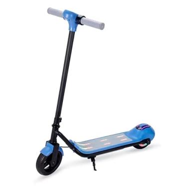 Imagem de Patinete Infantil Elétrico 2 Rodas Com Luzes Led Bluetooth Integrado Kids Portátil Diversas Cores Brinovar (Azul)