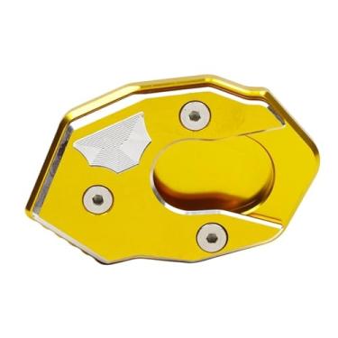 Imagem de Acessórios para motocicletas Placa de extensão para descanso lateral, placa ampliadora, suporte para descanso lateral, para Kawasaki Z900RS Z900 RS todos os anos