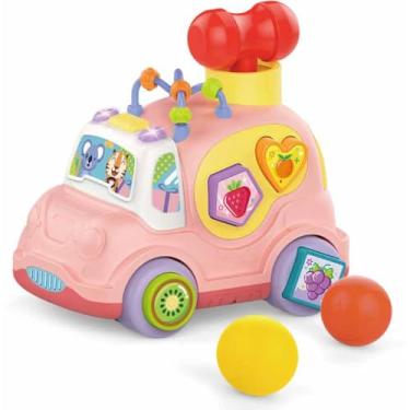 Imagem de Carrinho Rosa C/Luz E Som