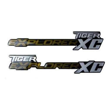 Imagem de Par De Adesivos Compatível Tiger Explorer Xc Resinado Tg032 - SPTS