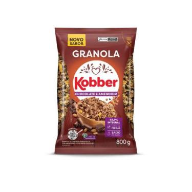 Imagem de Granola De Cereais Chocolate e Amendoim 800gr Kobber