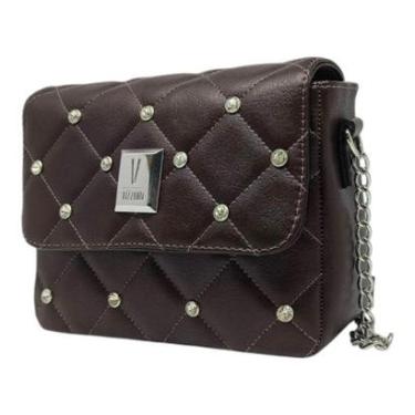 Imagem de Bolsa Vizzano Casual Moderna Estilo Brilho Feminino-Feminino