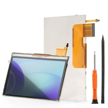 Imagem de for PSP 3000 Series Screen Replacement for Sony PSP 3000 3001 Slim LCD Display Touch Screen Digitizer Assembly Replacement with Tools（Black）