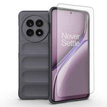 Imagem de Asuwish Capa de telefone para OnePlus 13R 5G/Ace 5/Ace 5 Pro 2025 com protetor de tela de vidro temperado e TPU fino à prova de choque capa de silicone protetora acessórios One+ 13 R R13 Ace5 feminino